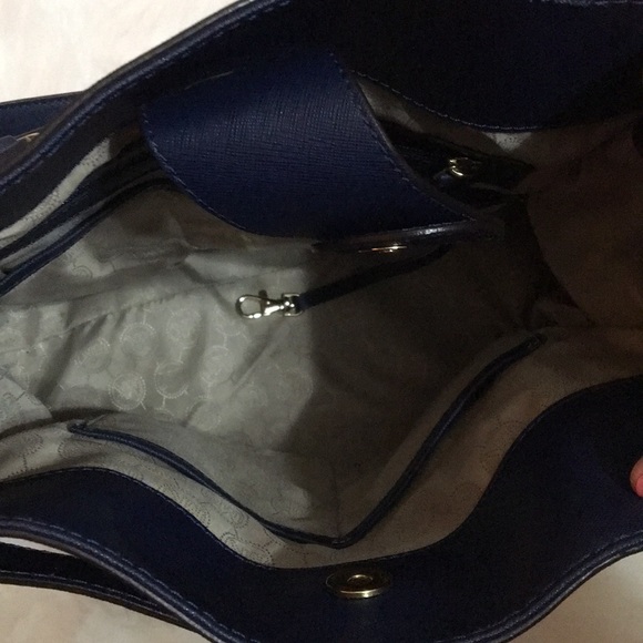 Michael Kors Navy Purse - Picture 3 of 5